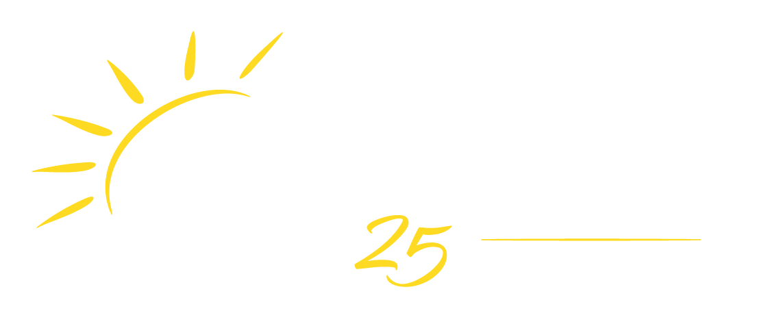 Grand Harbor Community Outreach logo celebrating 25 years of impact