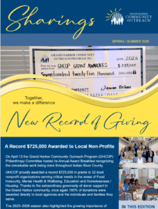 2026 Spring/Summer edition of GHCOP's Newsletter: Sharings